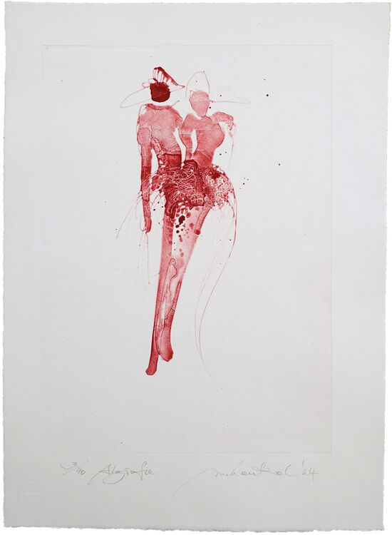 Druckgrafik Algrafie